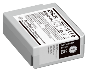 SJIC42P-BK / C13T52M140 Tintenpatrone für Epson ColorWorks CW-C4000e (schwarz) 