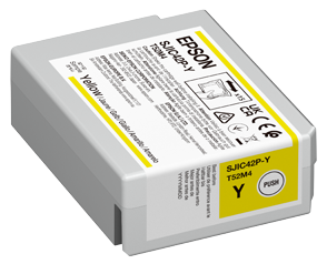 SJIC42P-Y / C13T52M440 Tintenpatrone für Epson ColorWorks CW-C4000e (Gelb) 