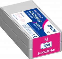 SJIC22P(M): Tintenpatrone für Epson ColorWorks C3500 (Magenta) 