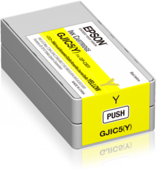 GJIC5(Y): Ink cartridge for Epson ColorWorks C831 (Yellow) 