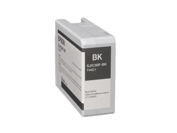 EPSON SJIC36P(K): Tintenpatrone für ColorWorks C6000 und C6500 (schwarz) 