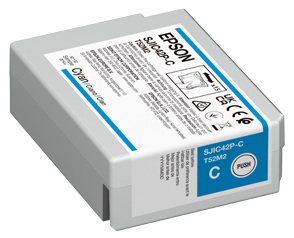 EPSON SJIC42P-C / C13T52M240 Ink cartridge for ColorWorks CW-C4000e (Cyan) 